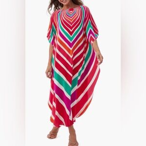 Trina Turk Jalani Maxi Caftan Dress size XS
